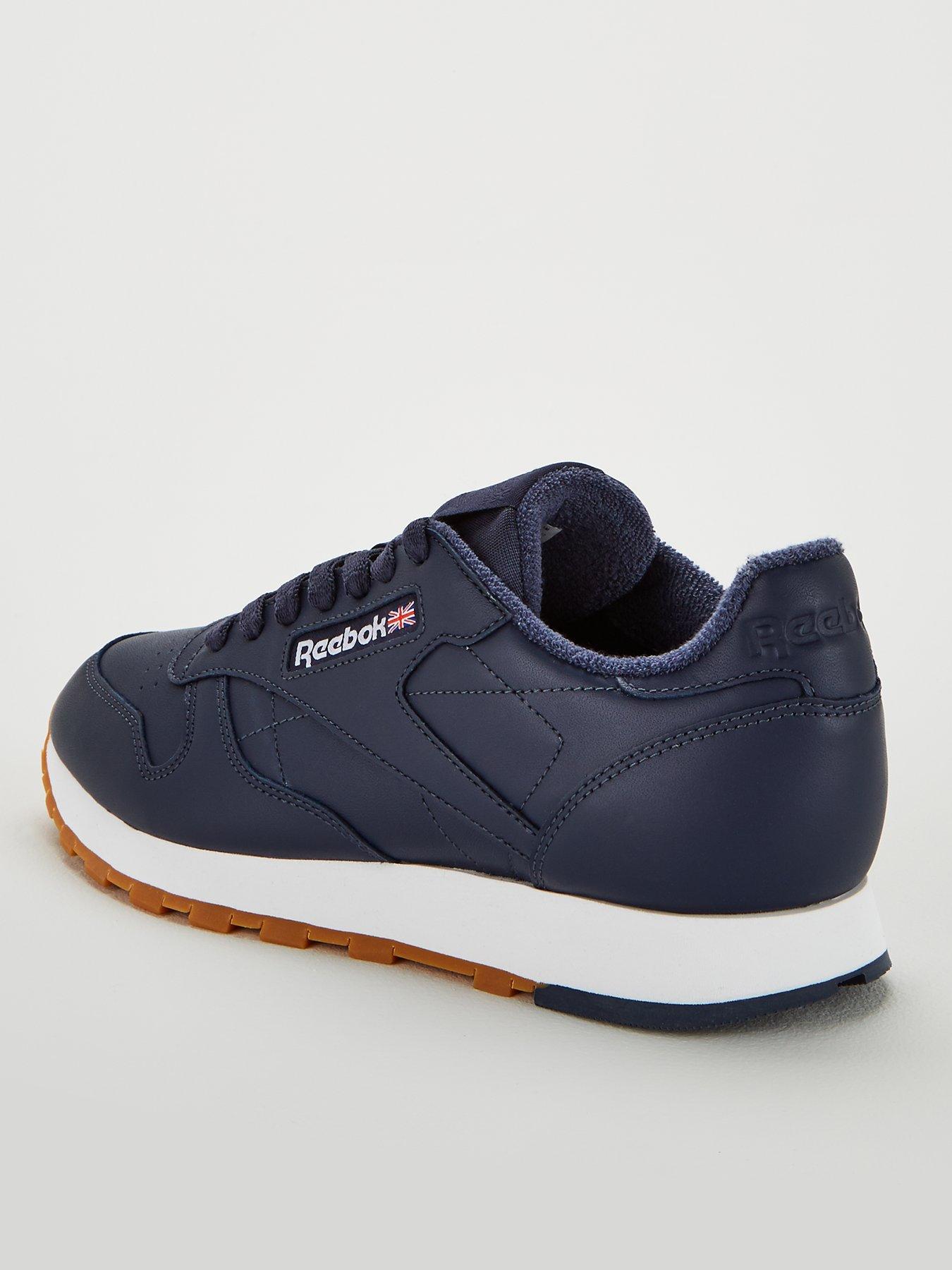 reebok classic leather navy