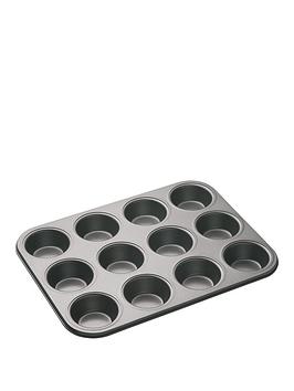 masterclass-12-hole-non-stick-muffin-and-cupcake-tray-ndash-35-x-27-cm