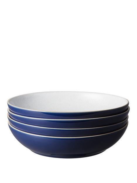 denby-elements-4-piece-pasta-bowl-set-ndash-dark-blue