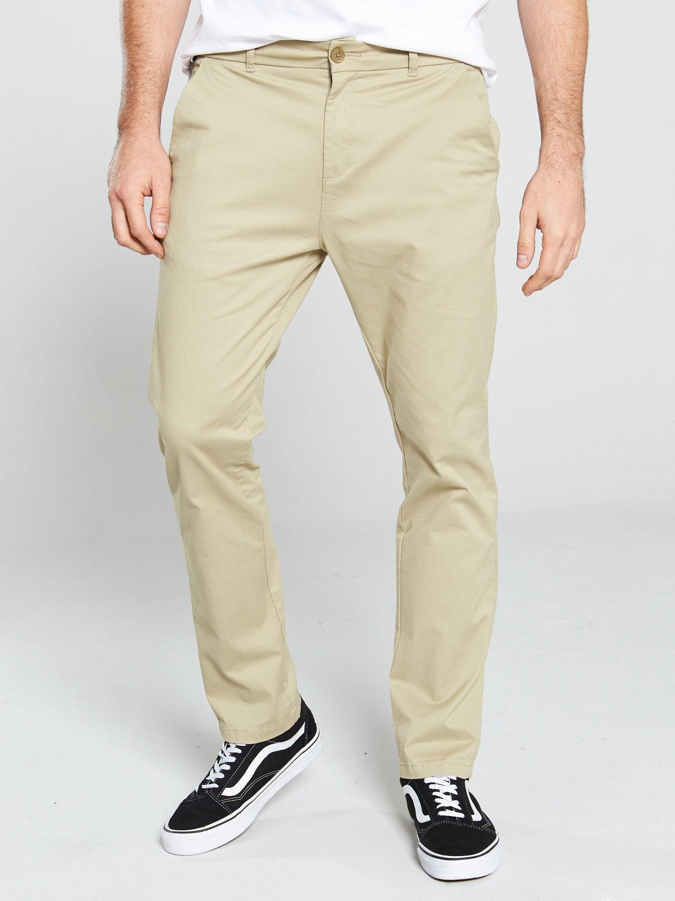 Stretch Chinos - Stone - 