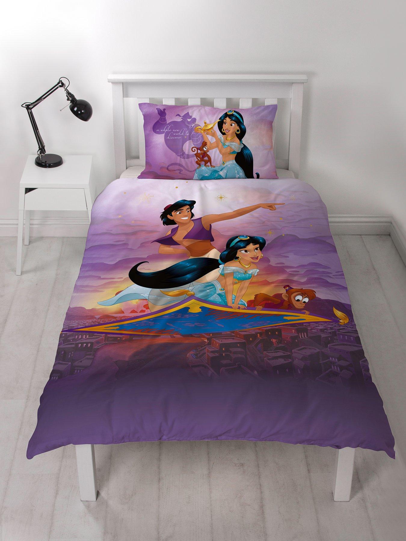 Disney Princess Aladdin Sunset Single Duvet Cover Set