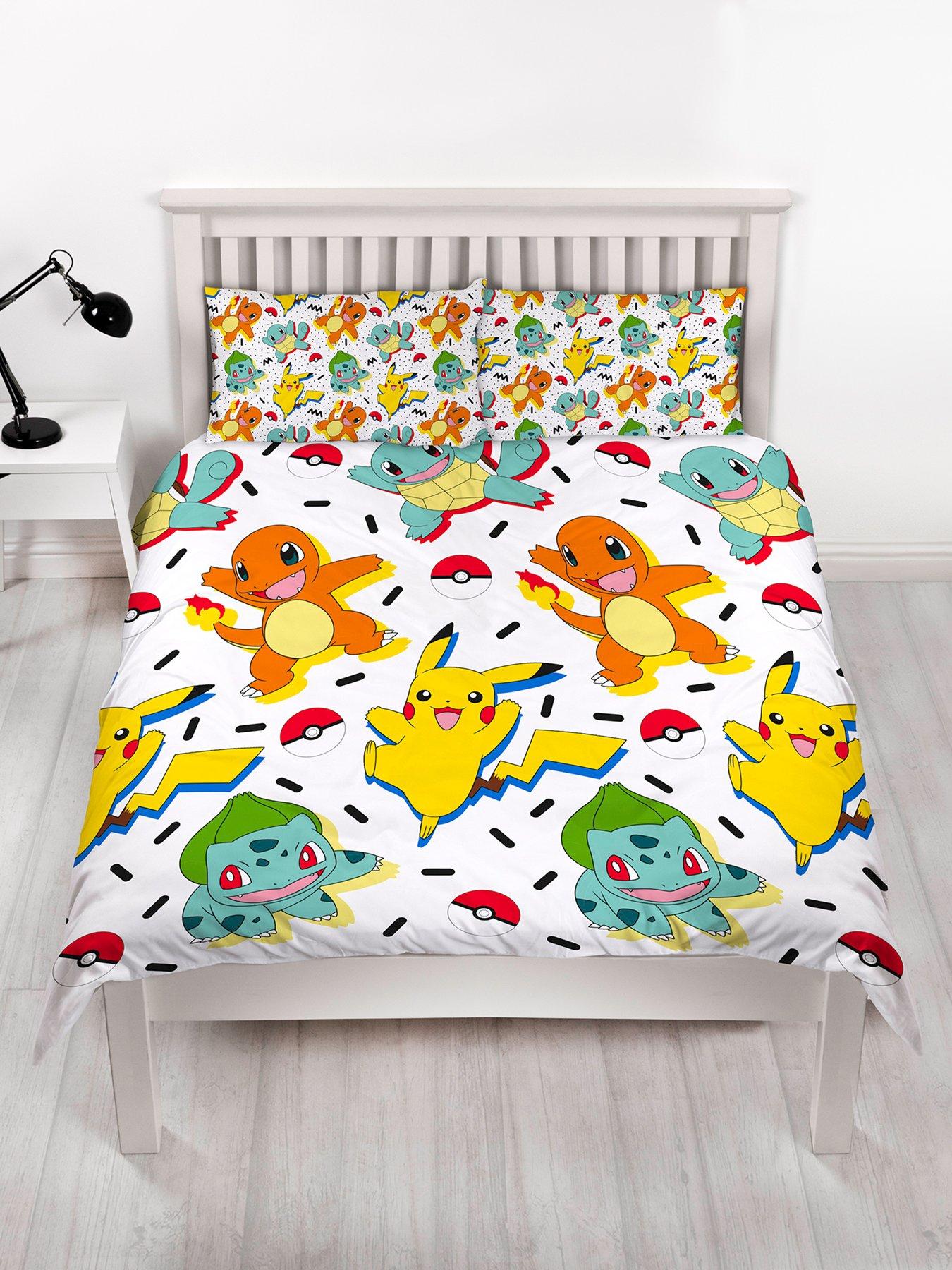 Pokemon Memphis 91 Double Duvet Cover Set Littlewoodsireland Ie