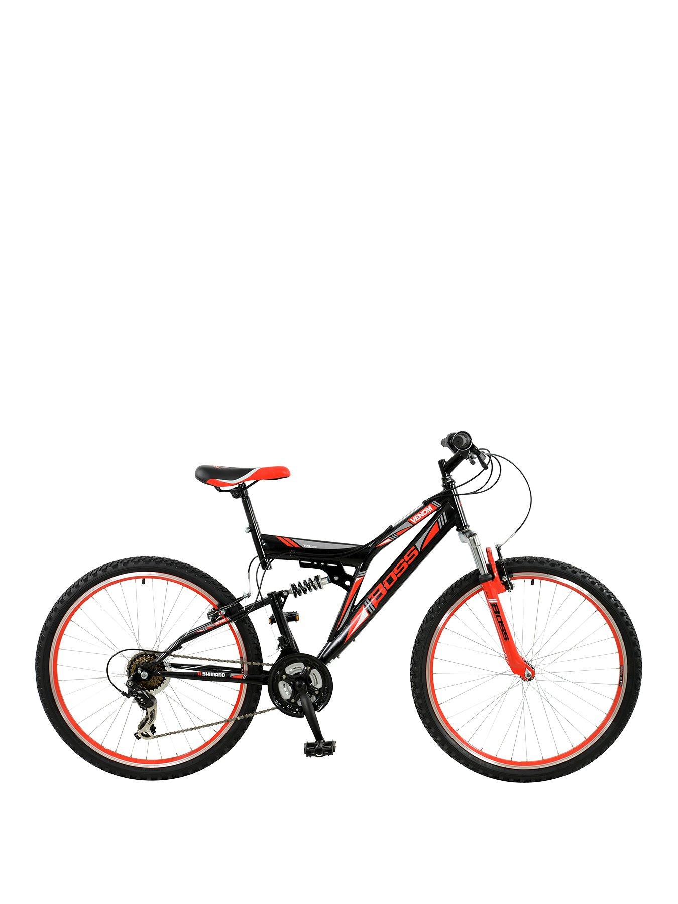 boss white gold mountain bike