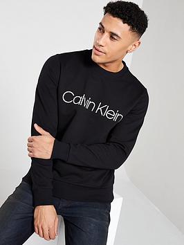 calvin-klein-cotton-logo-sweatshirt-black