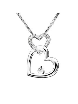 love-diamond-diamond-set-interlocking-hearts-pendant-necklace