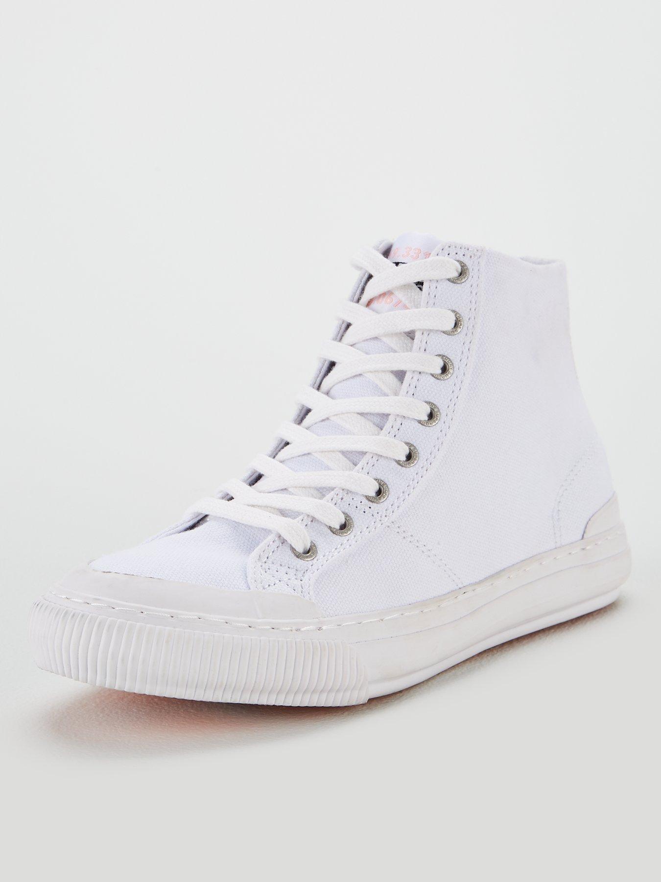 superdry pacific high top trainers