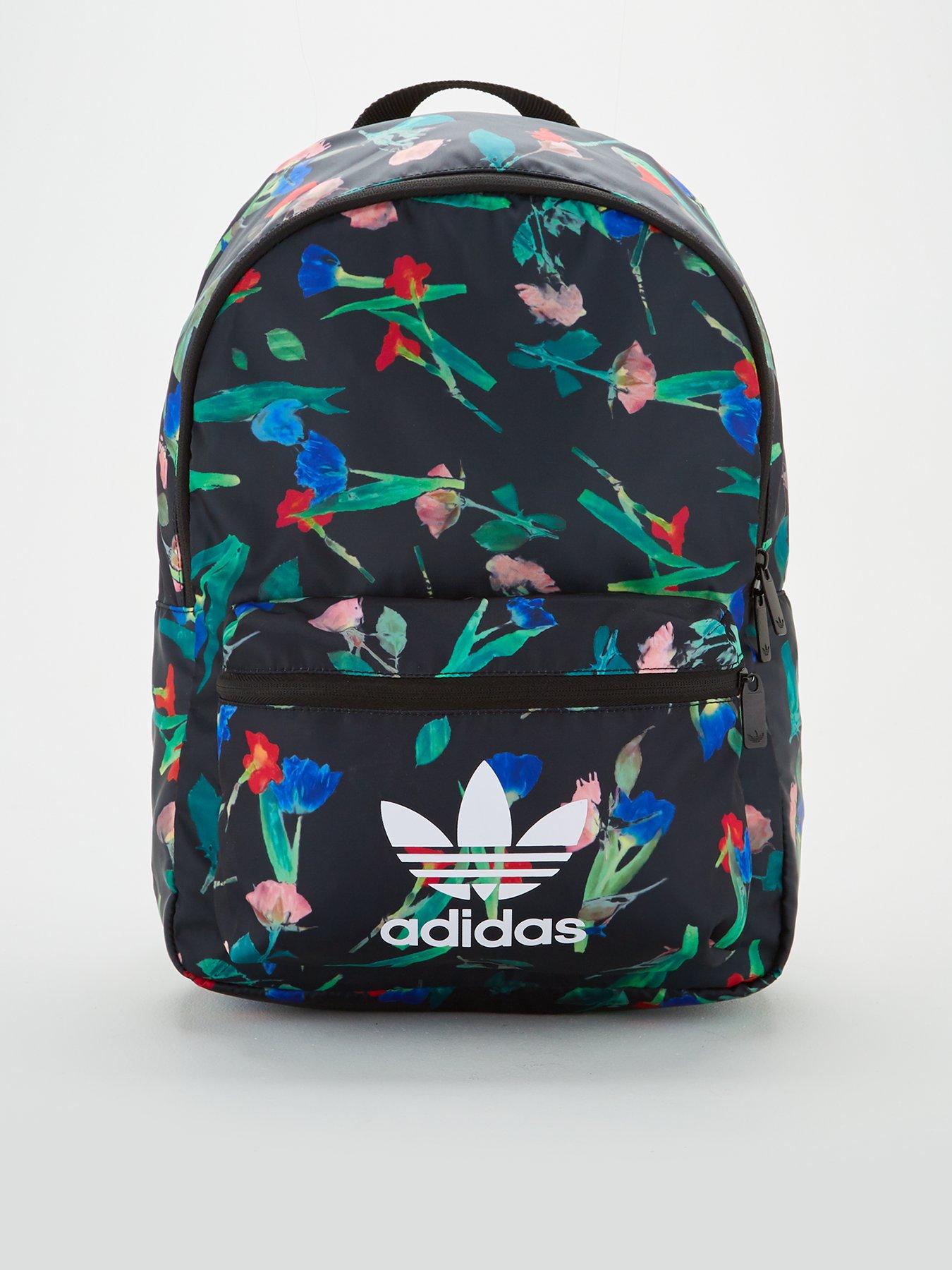 adidas flower backpack