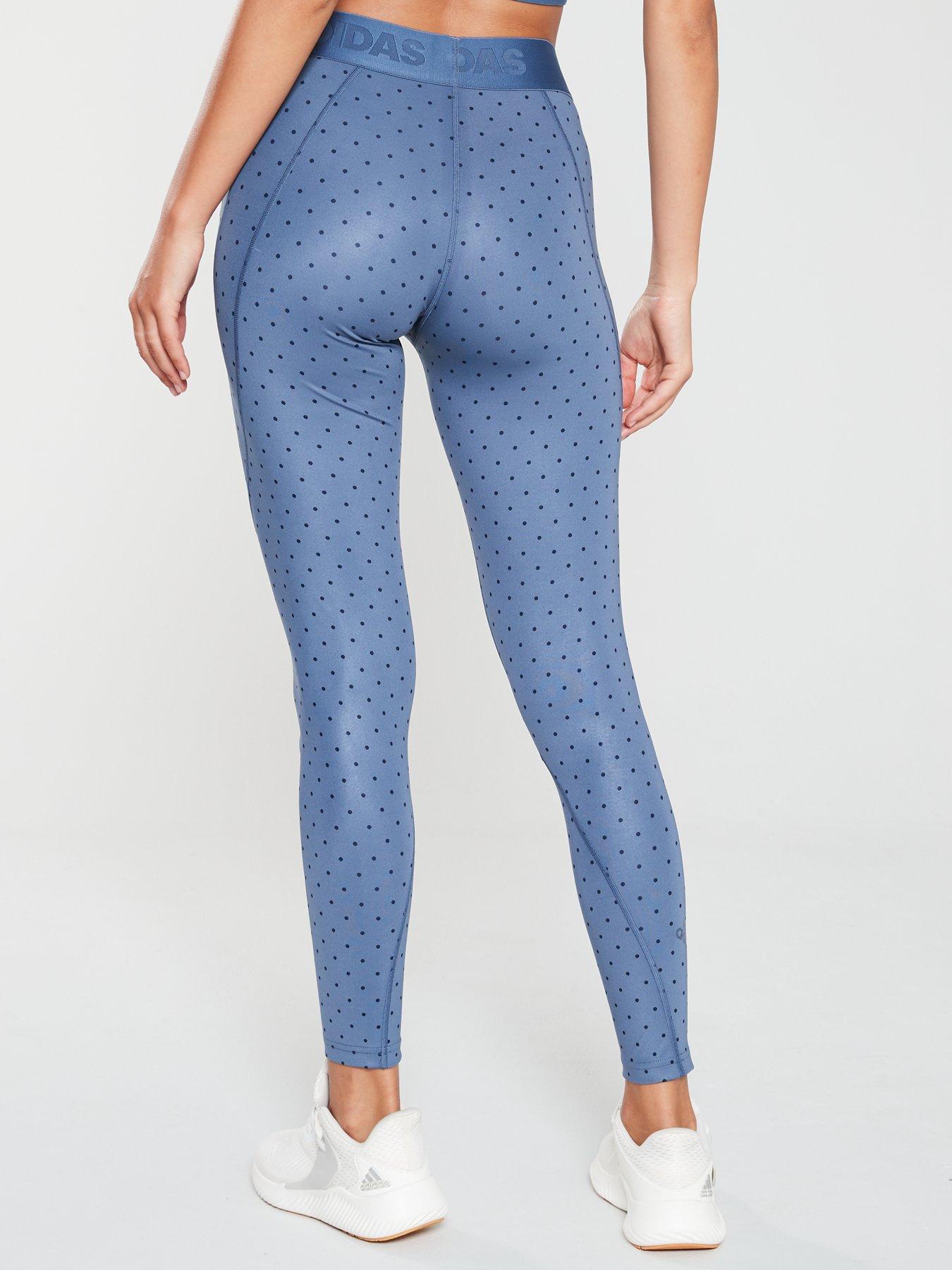 adidas polka dot leggings