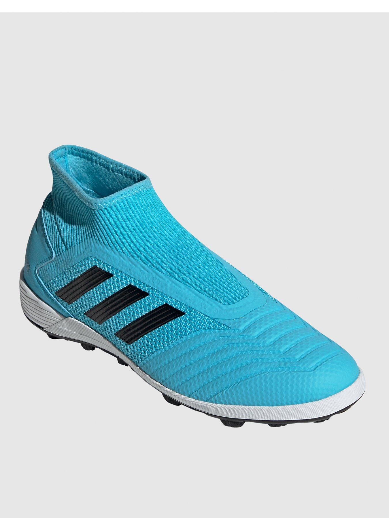 laceless football boots astro turf