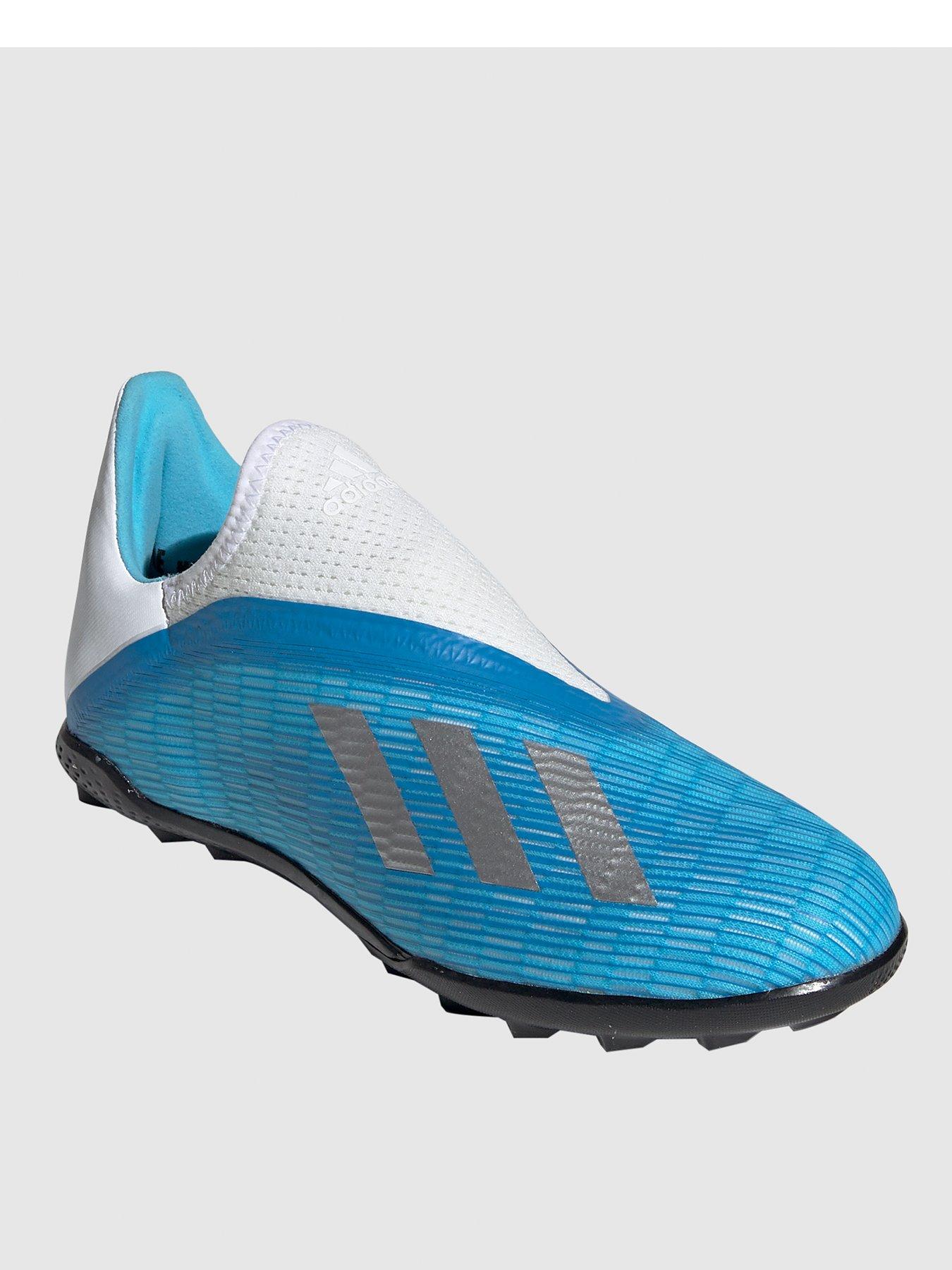 adidas x 19.3 childrens laceless astro turf trainers