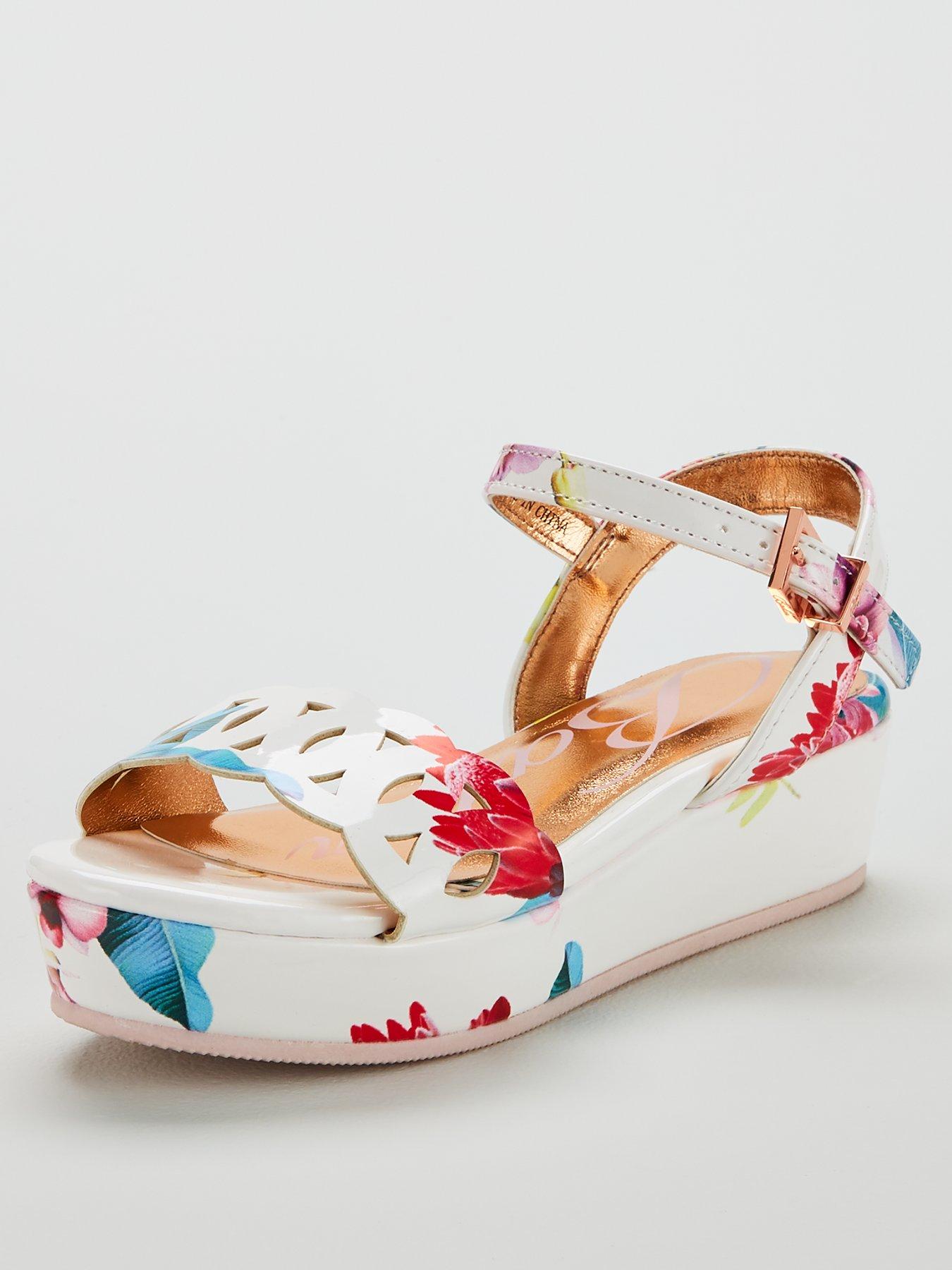 girls ted baker flip flops