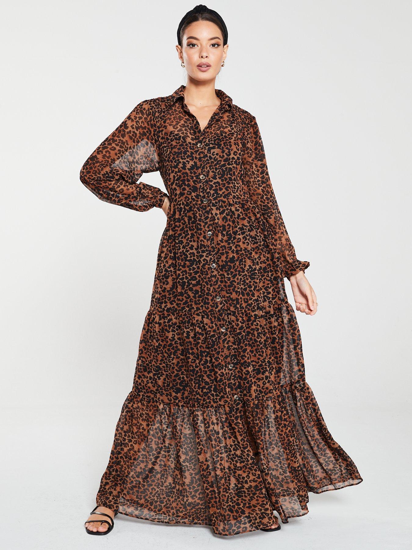 leopard print dress littlewoods