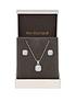 jon-richard-silver-plated-crystal-square-halo-pendant-and-earrings-setfront