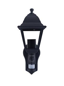 luceco-4-panel-die-cast-coach-lantern-e27-lampholder-ip44-pir-black