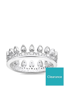 thomas-sabo-sterling-silver-cubic-zirconia-crown-ring