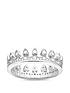 thomas-sabo-sterling-silver-cubic-zirconia-crown-ringfront