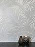 arthouse-kiss-foil-palm-leaf-wallpaper-ndash-silver-greydetail