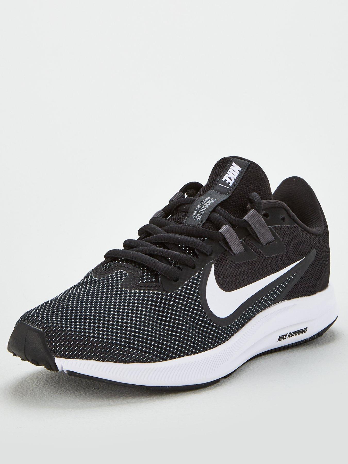 nike downshifter 9 women's black