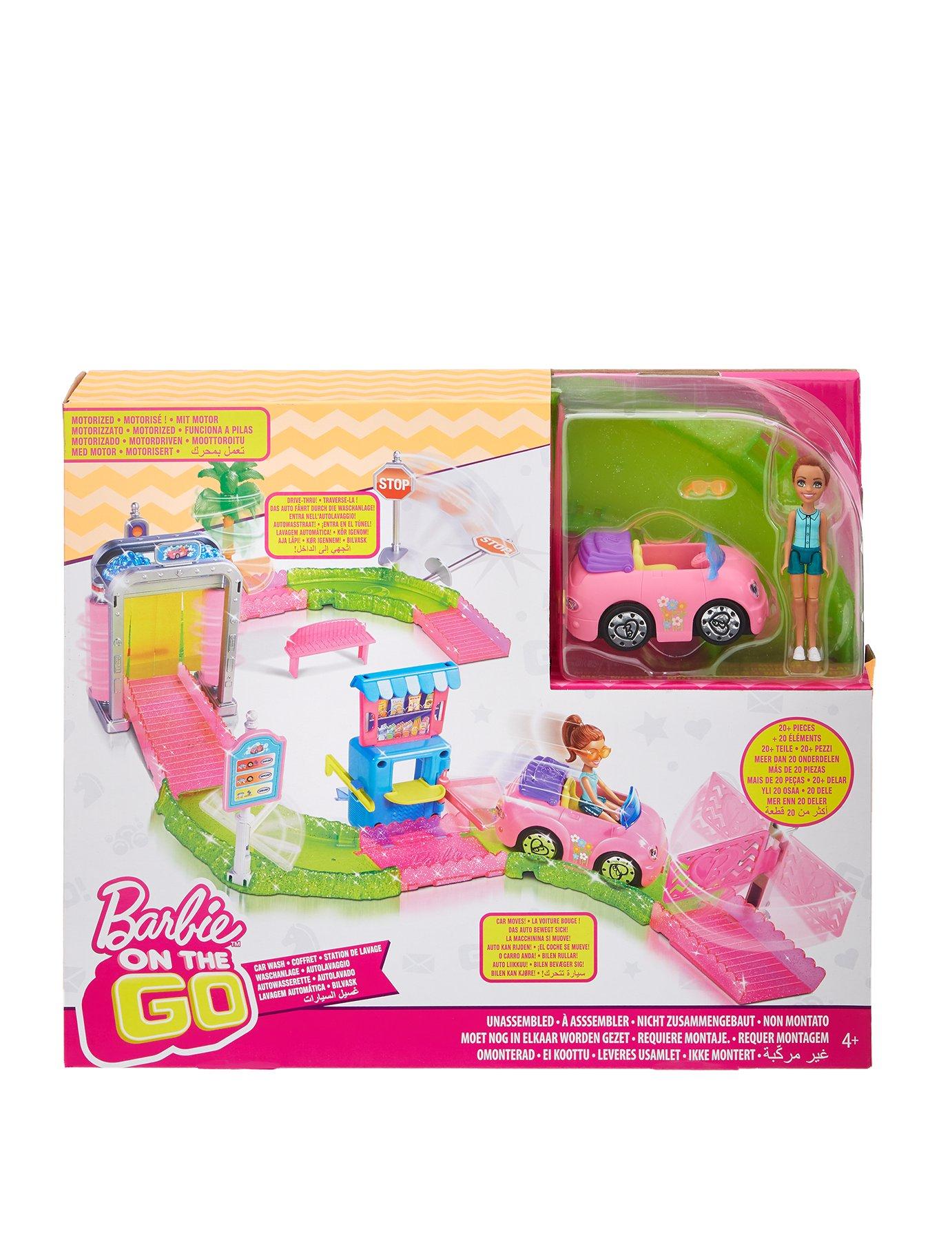 barbie on the go car wash