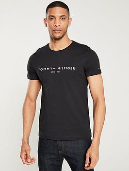 tommy-hilfiger-tommy-logo-t-shirt-black