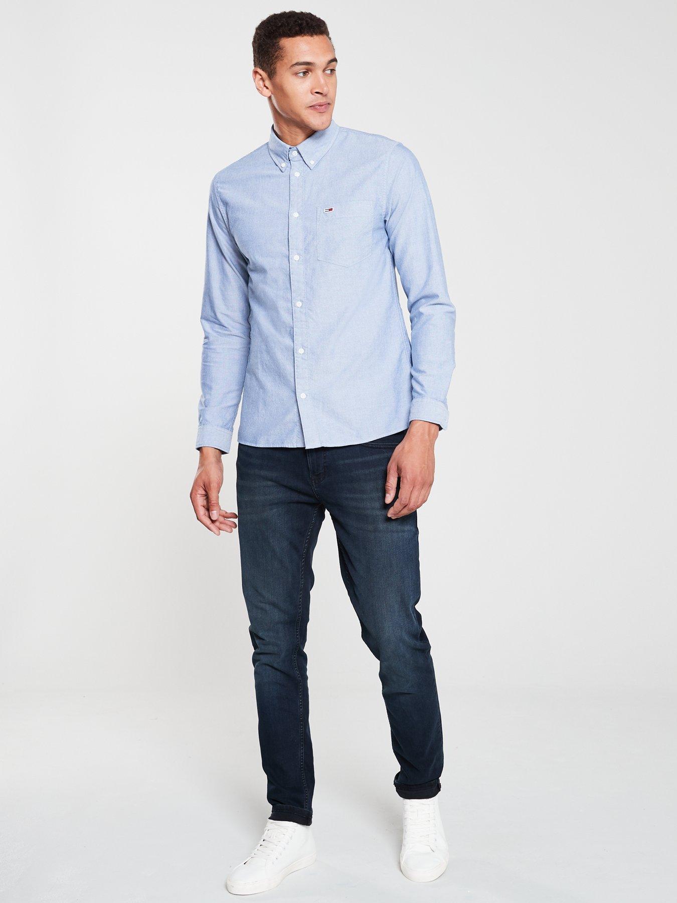 oxford shirt with jeans