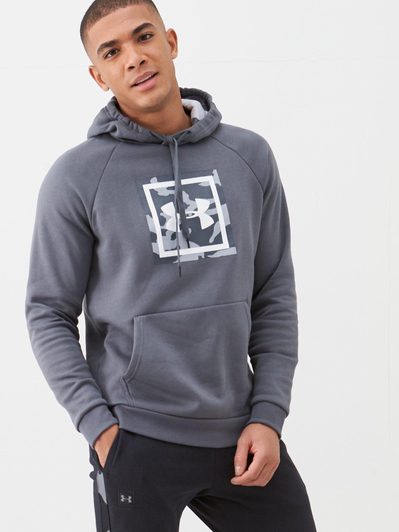 under armour rival fleece printed hoodie