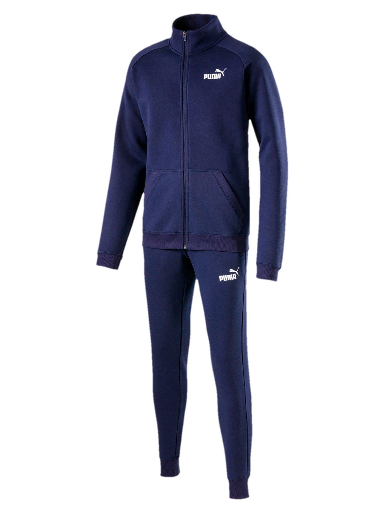 blue puma tracksuit