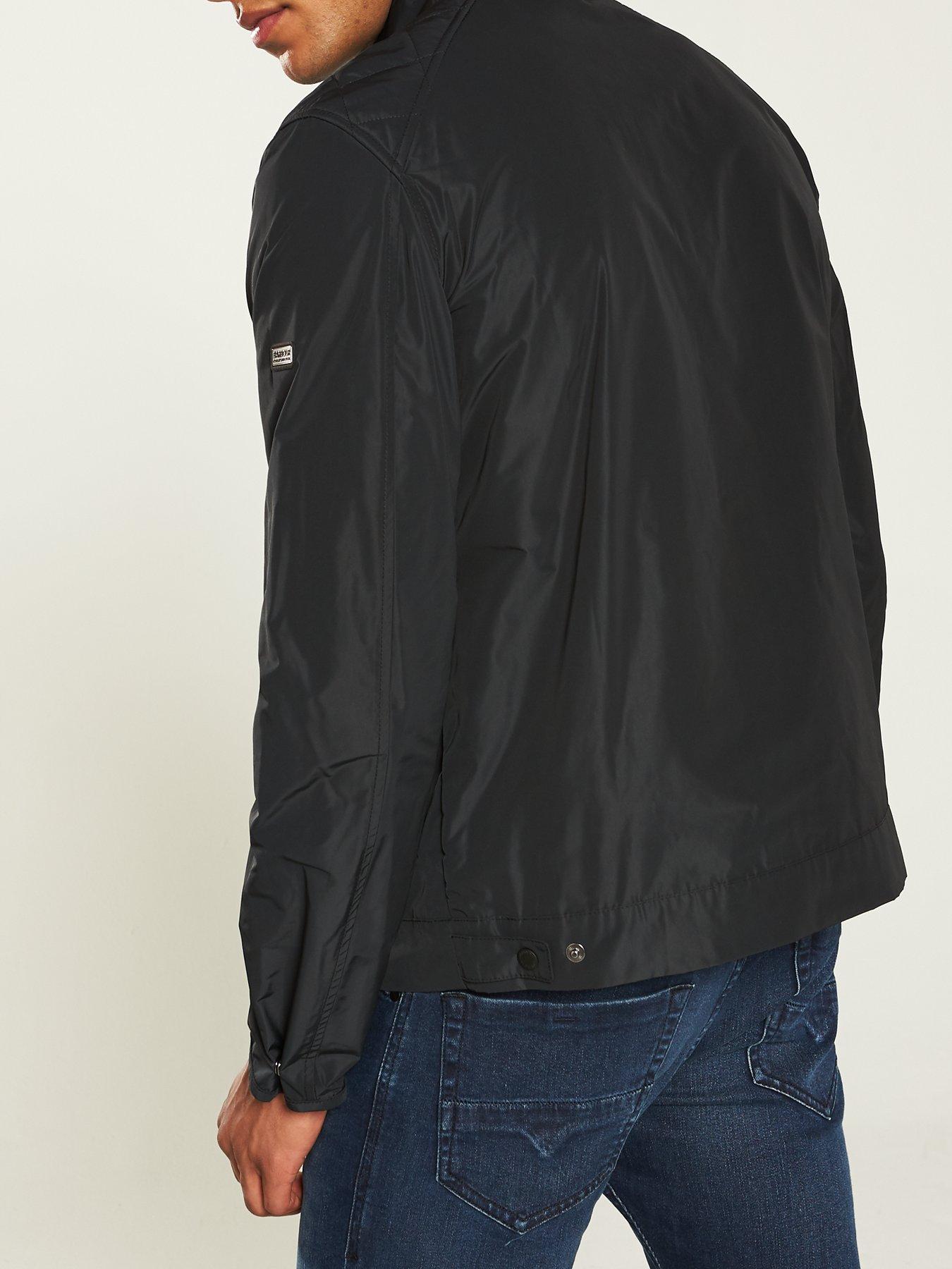 barbour international stannington jacket black