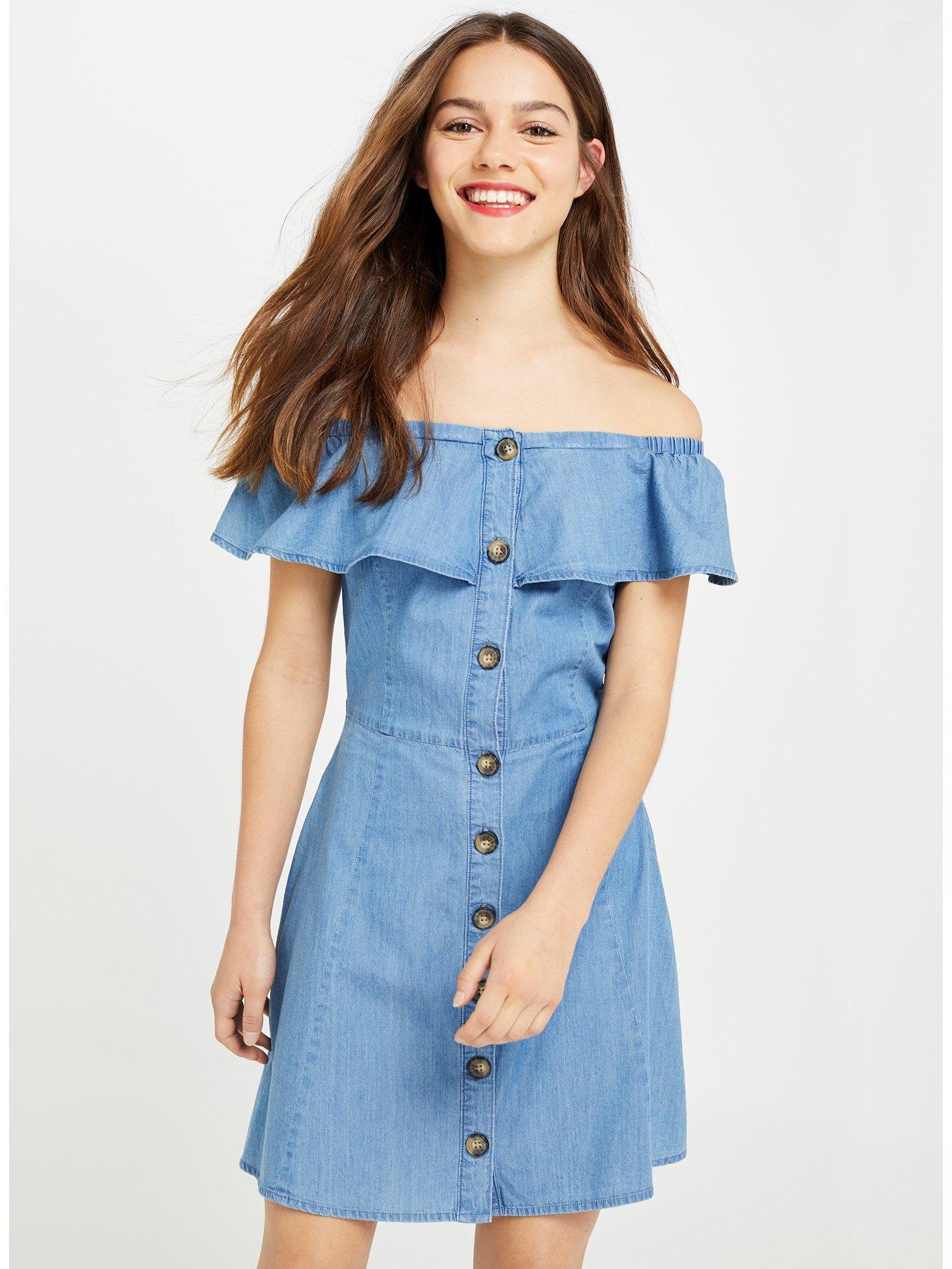 denim dress petite size