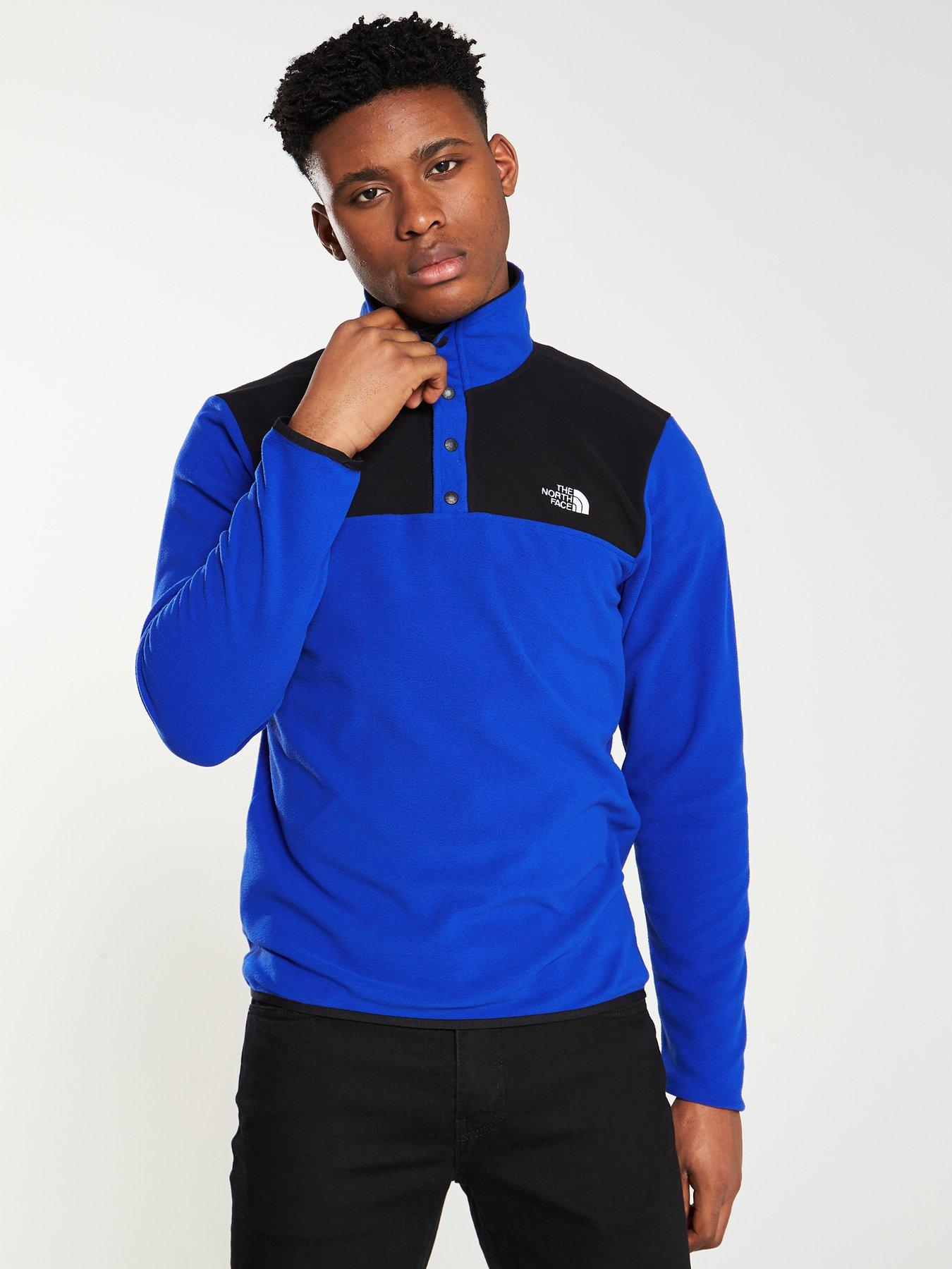 north face snap neck pullover