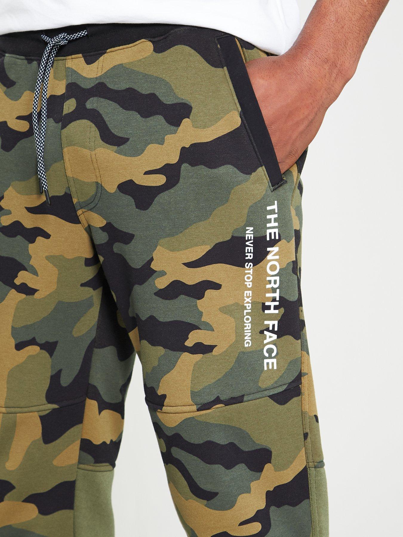 the north face camouflage pants