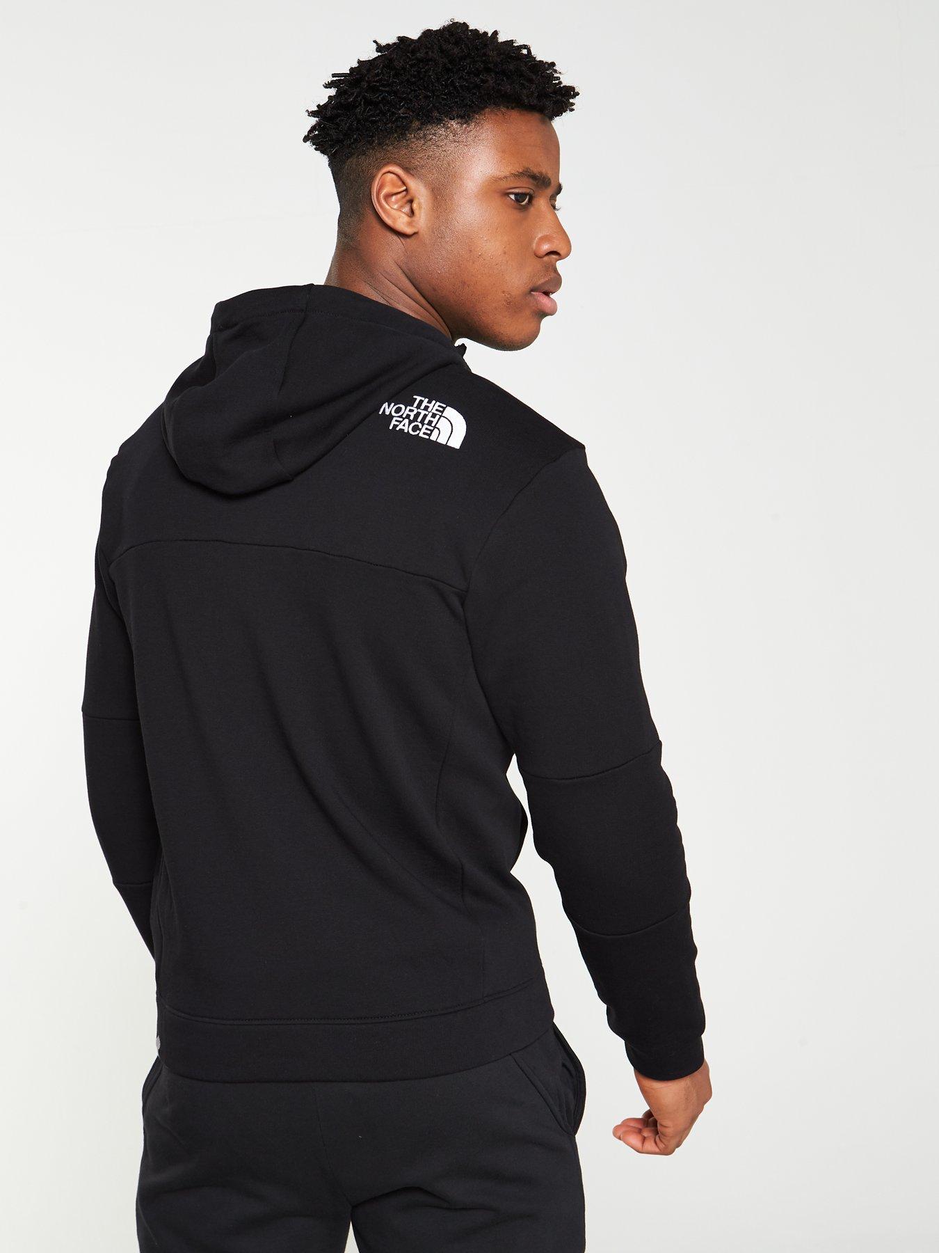 the north face black tracksuit