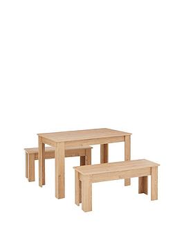 cornwall-120-cm-dining-table-and-2-benches-oak-effect