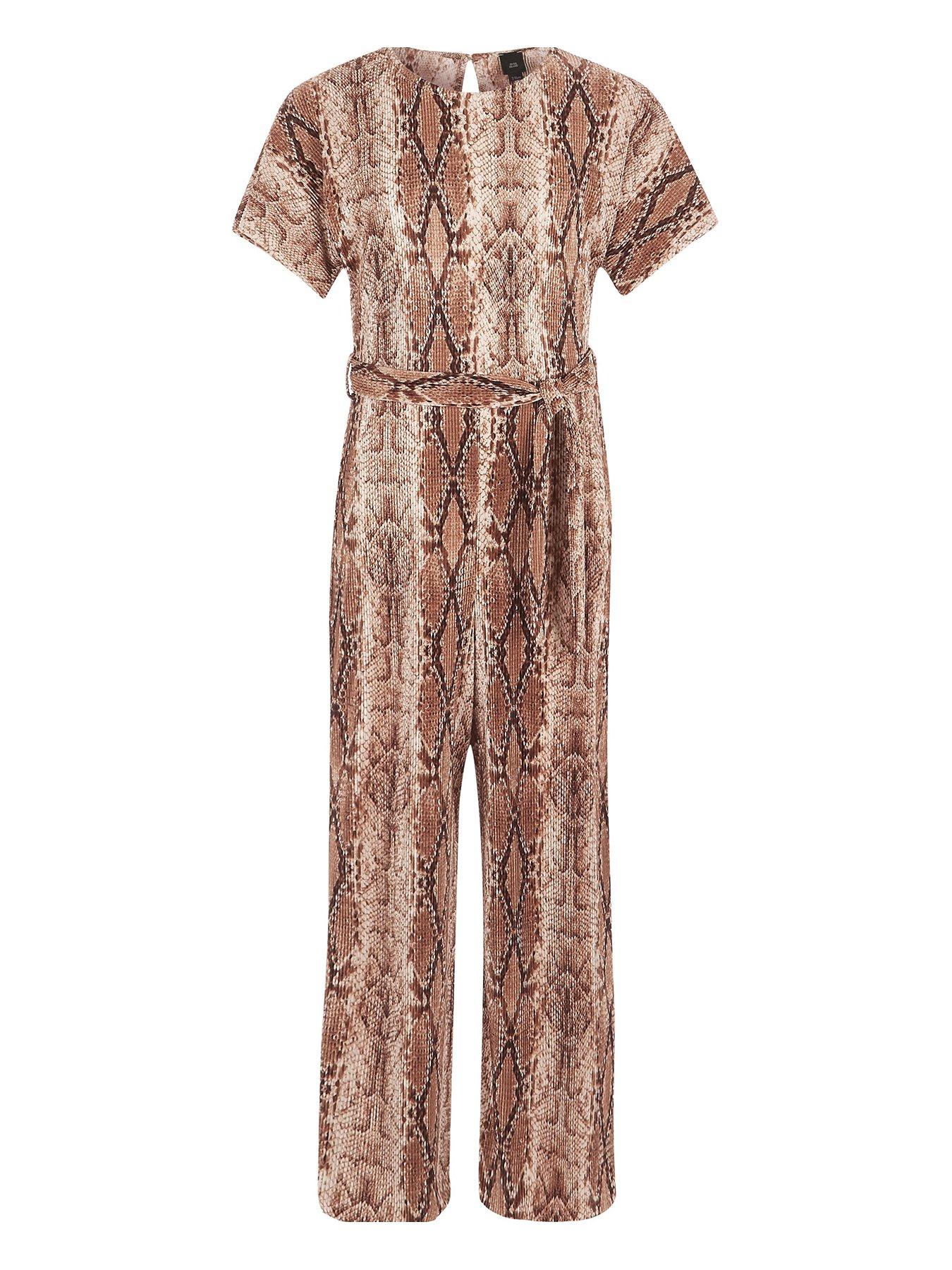 river island plisse jumpsuit