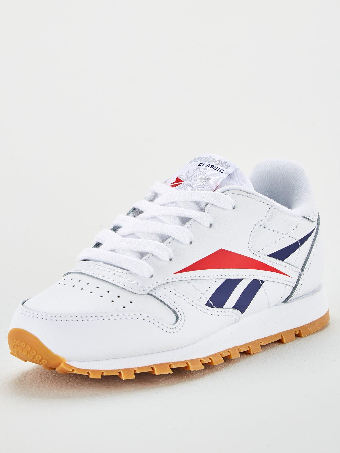 reebok classic leather childrens trainers