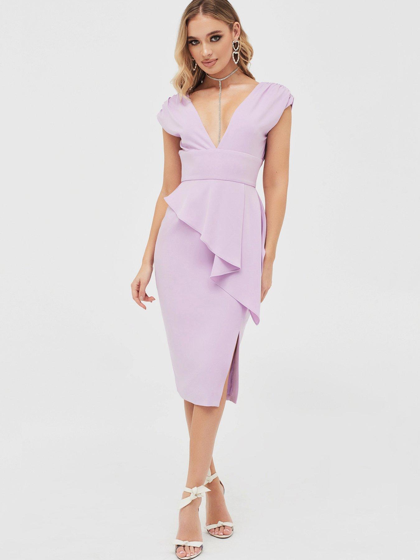 lavish alice peplum dress