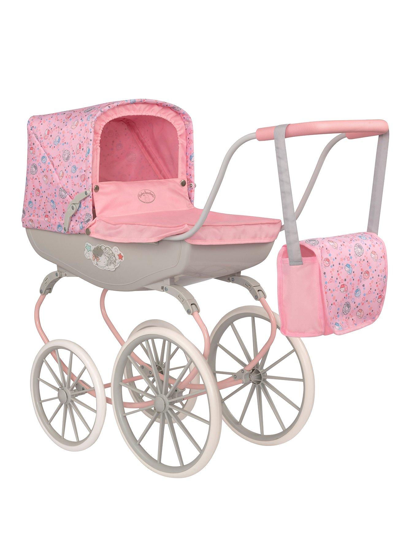 baby annabell mini pram