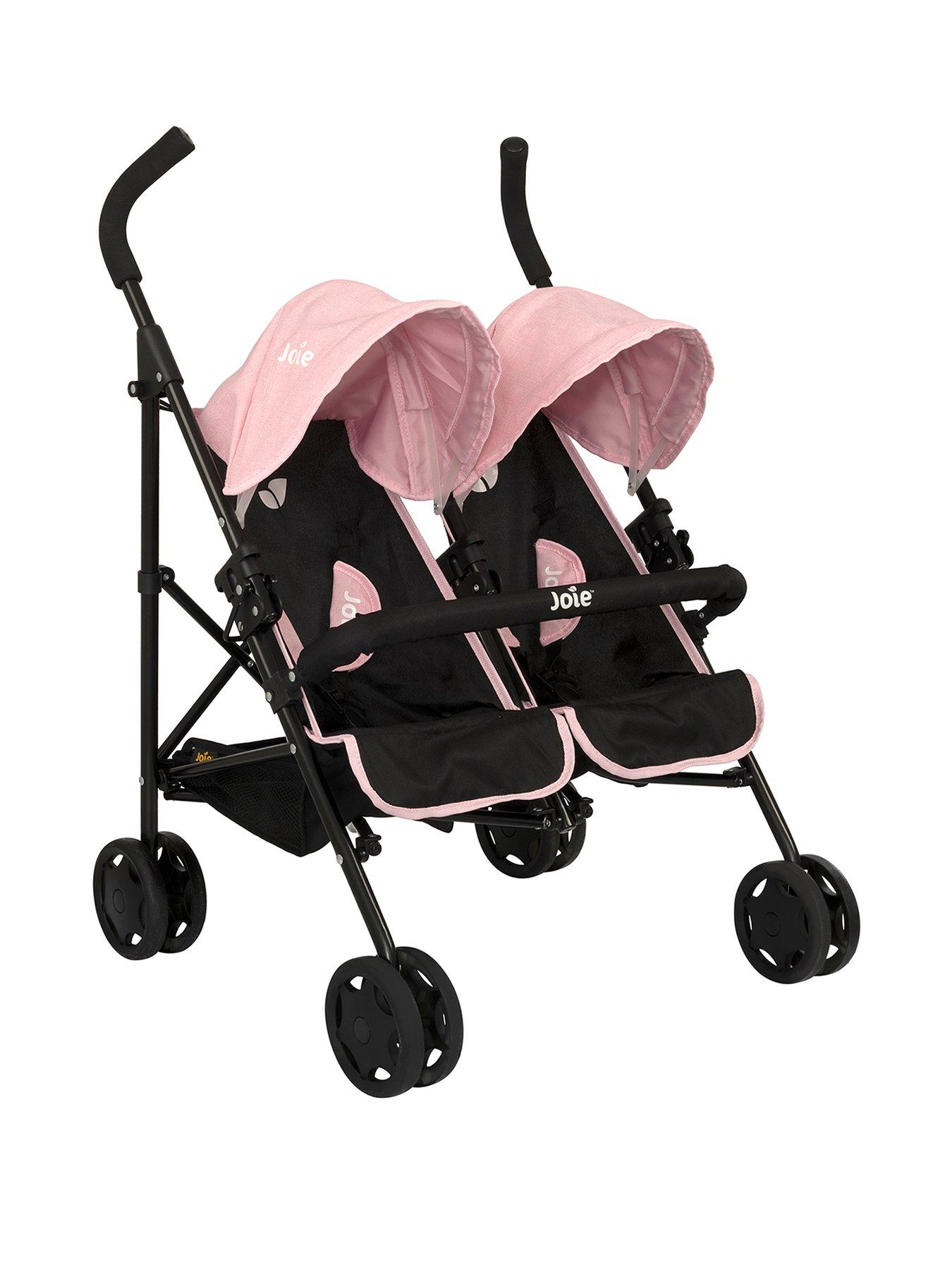 dolls twin pushchair