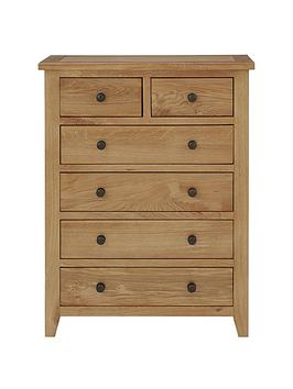 julian-bowen-marlborough-ready-assembled-4-2-drawer-chest