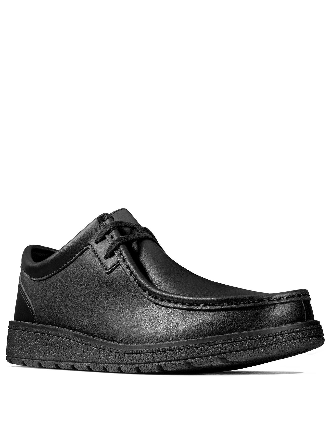 clark shoes black