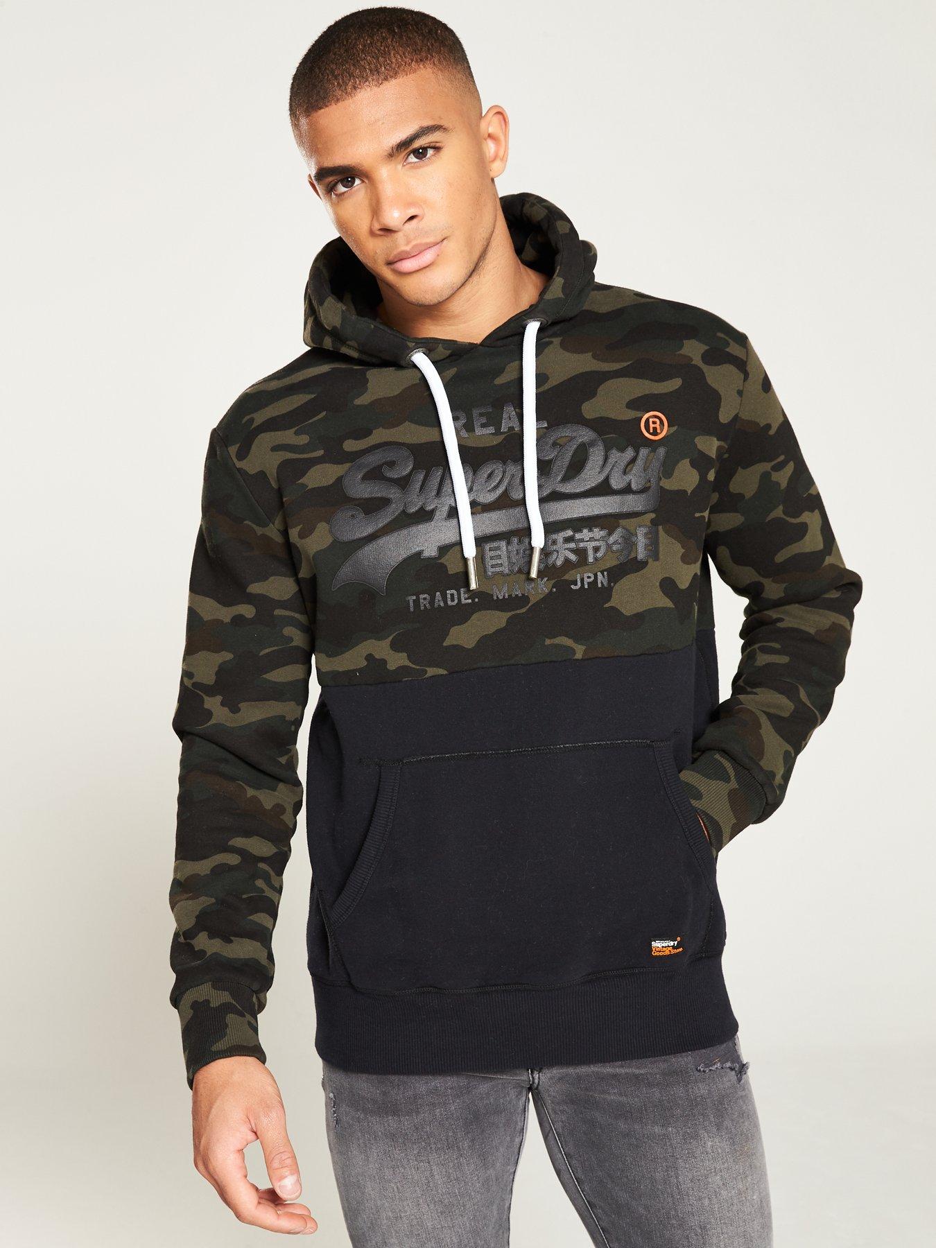 superdry hoodie camo