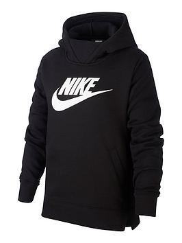 nike-sportswear-girls-hoodie-blackwhite