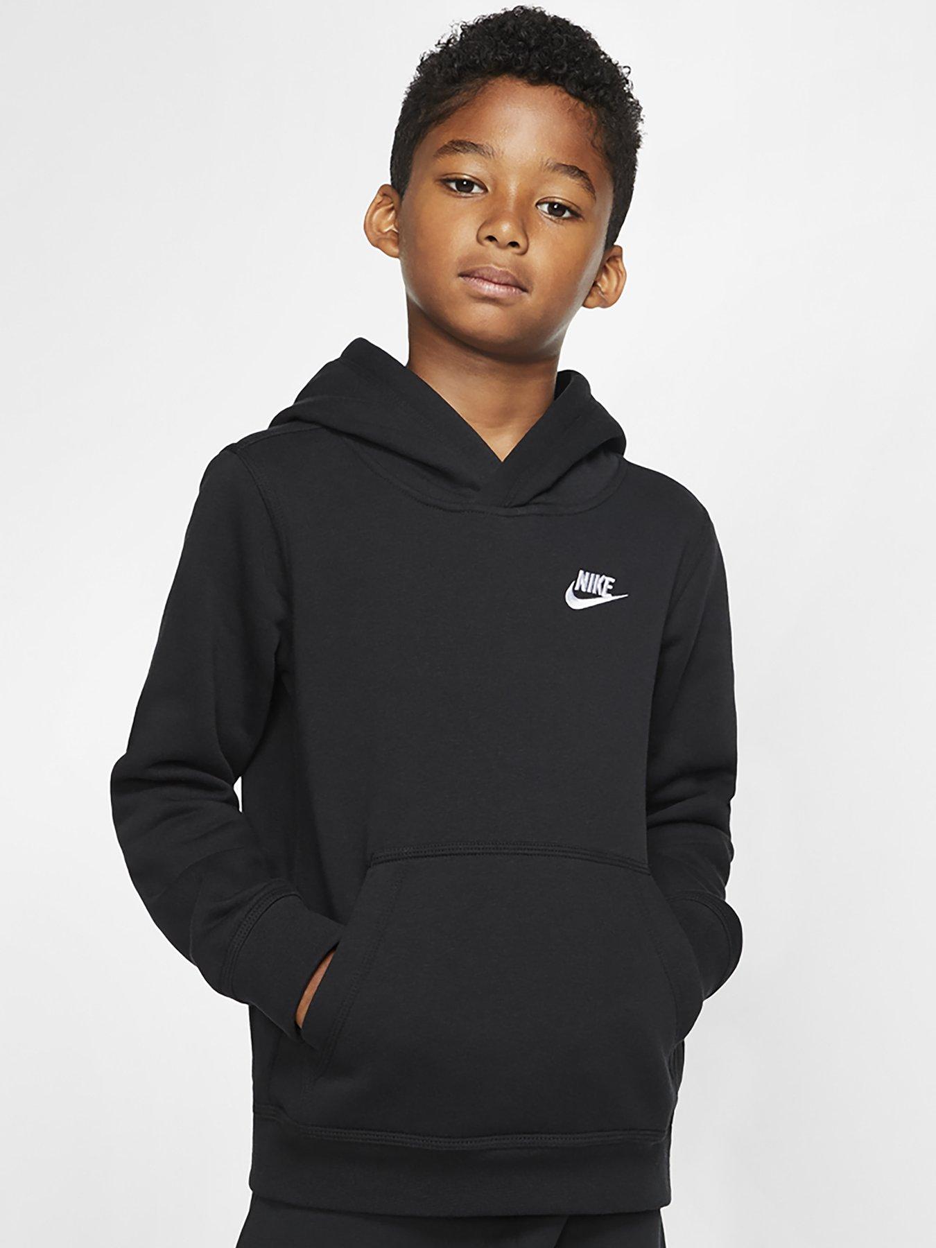 white nike hoodie kids