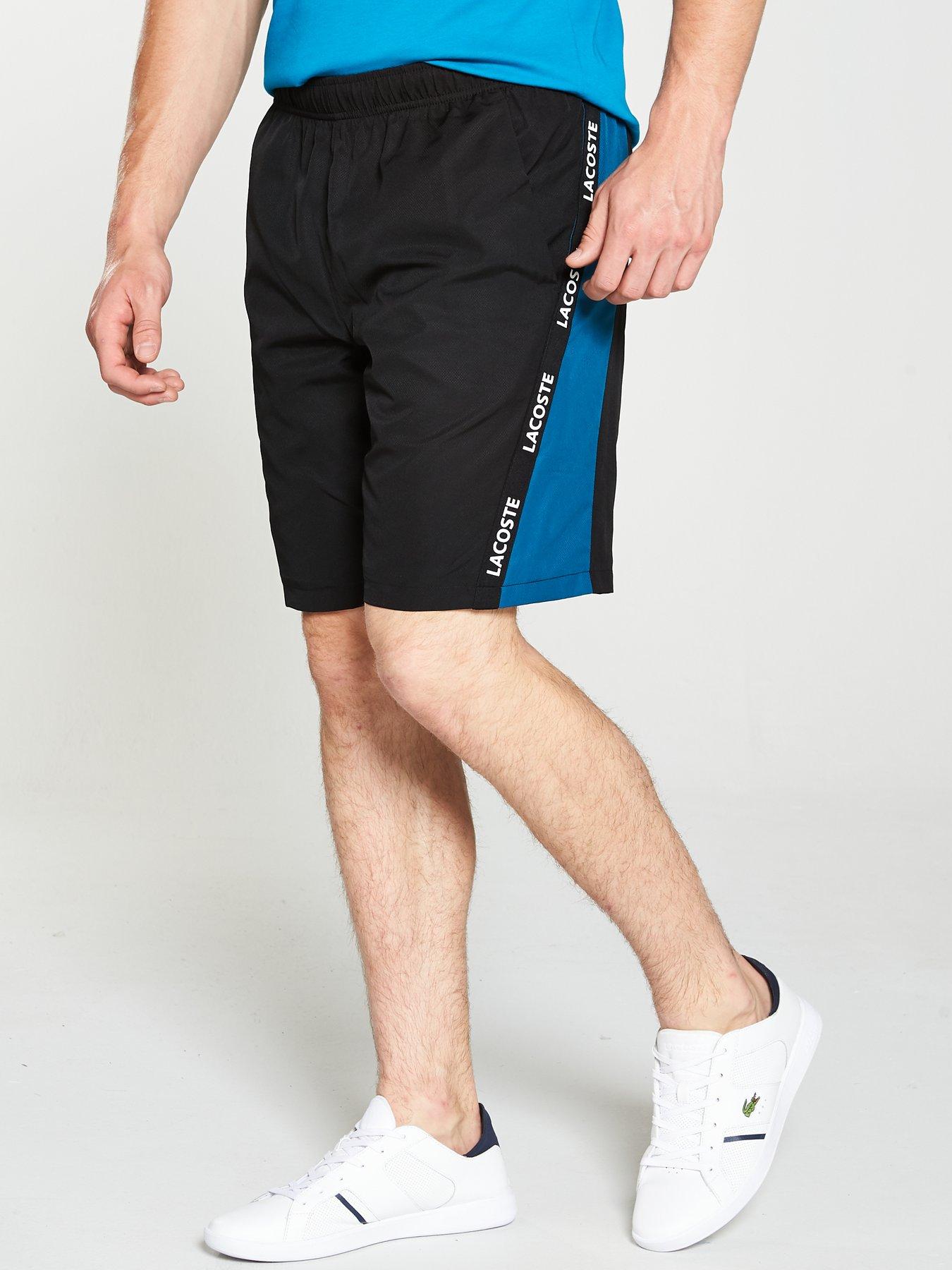 lacoste sport sweat shorts