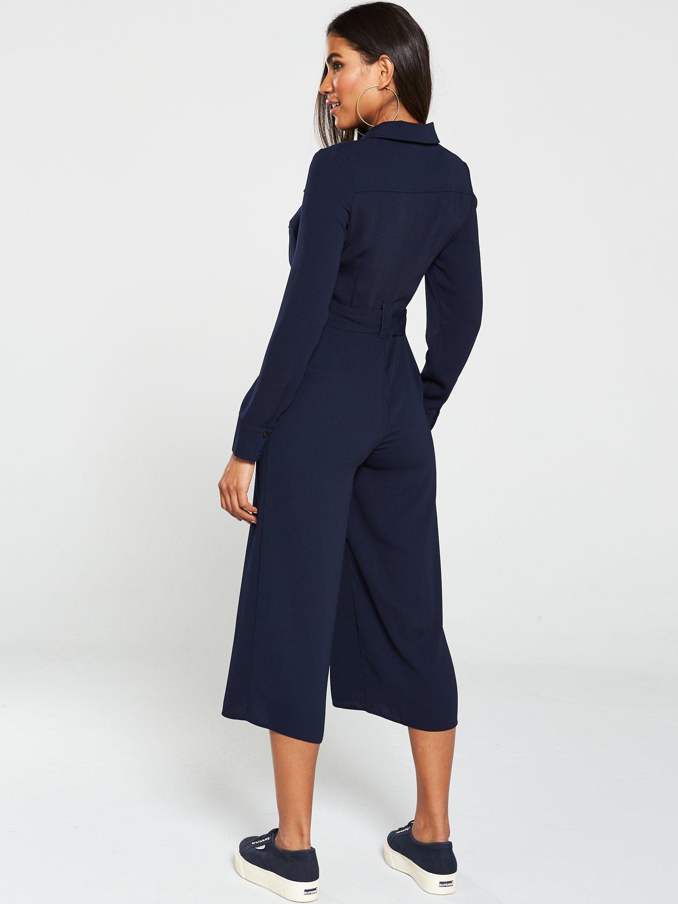 very navy jumpsuit