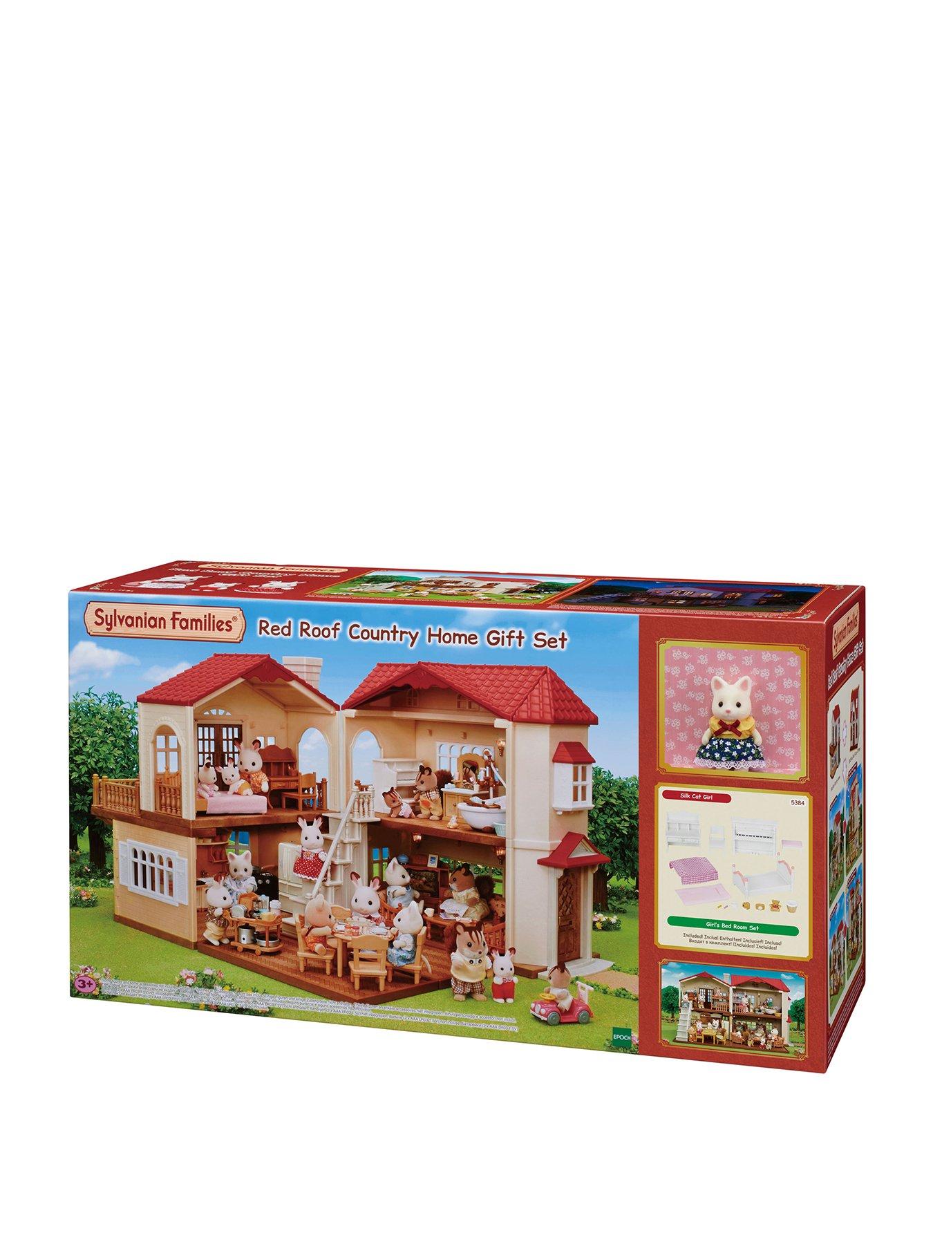 sylvanian families red roof grand mansion