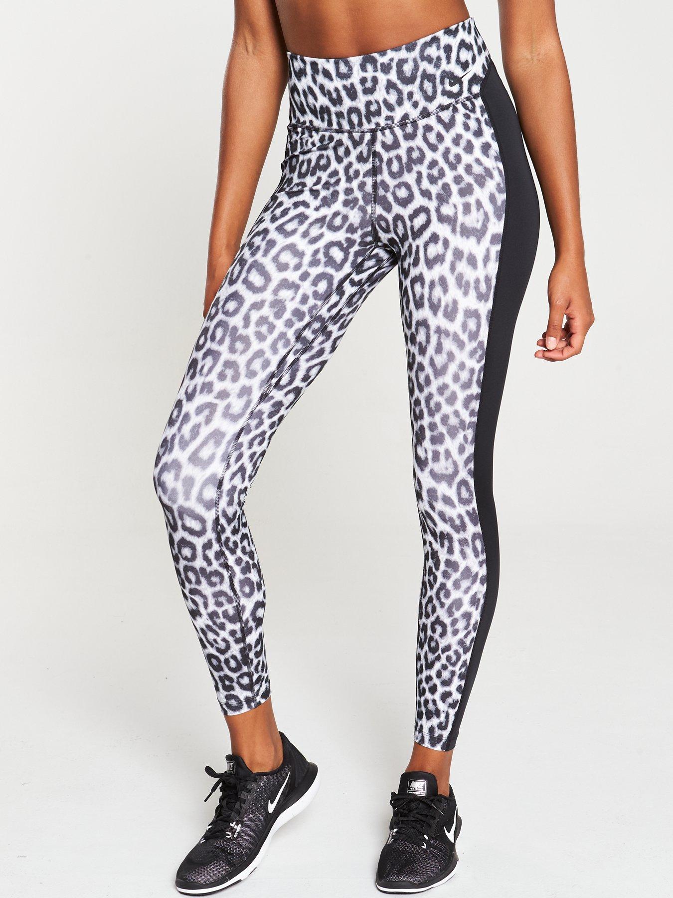 nike leopard leggings