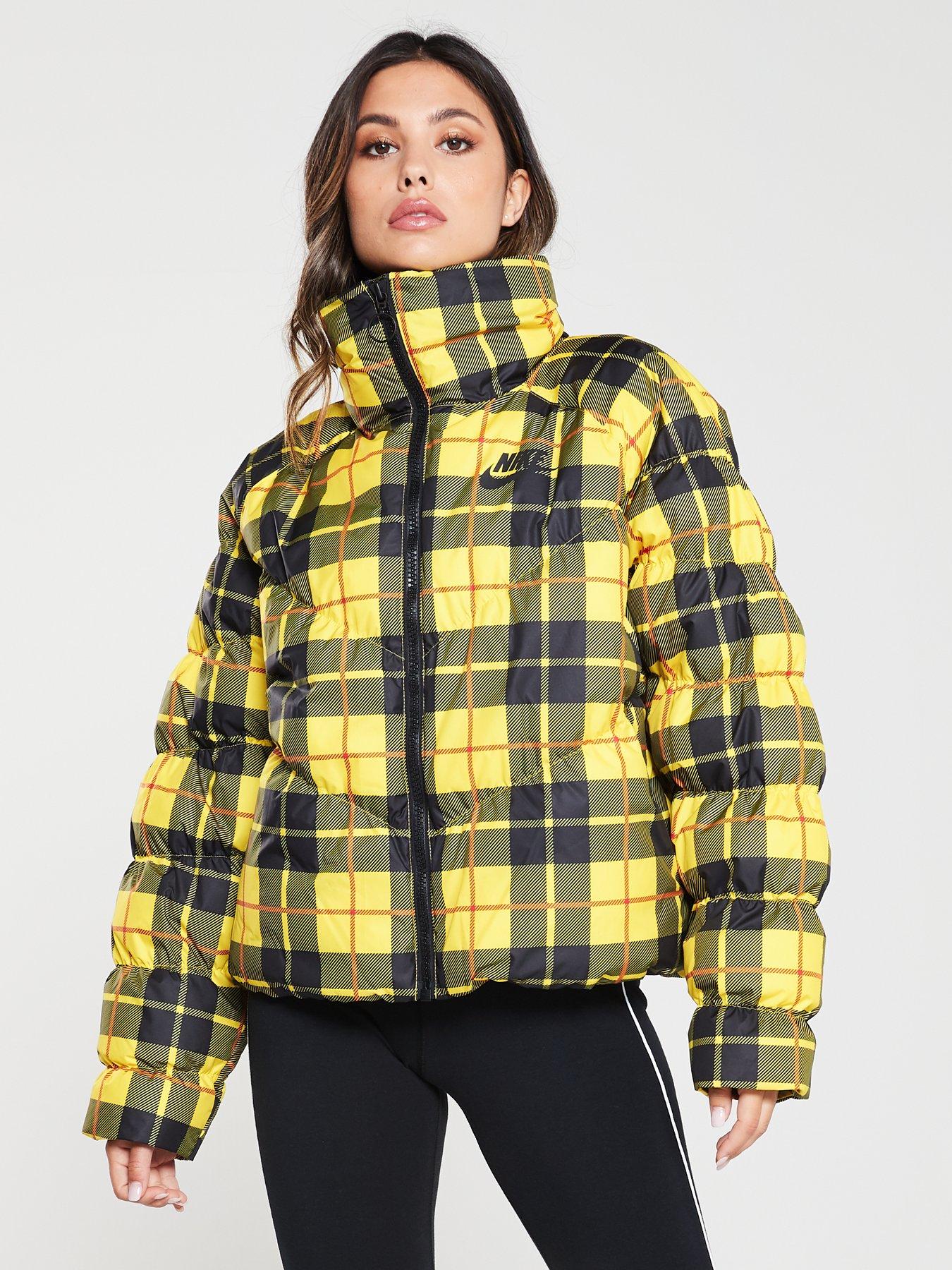 nike checkered jacket