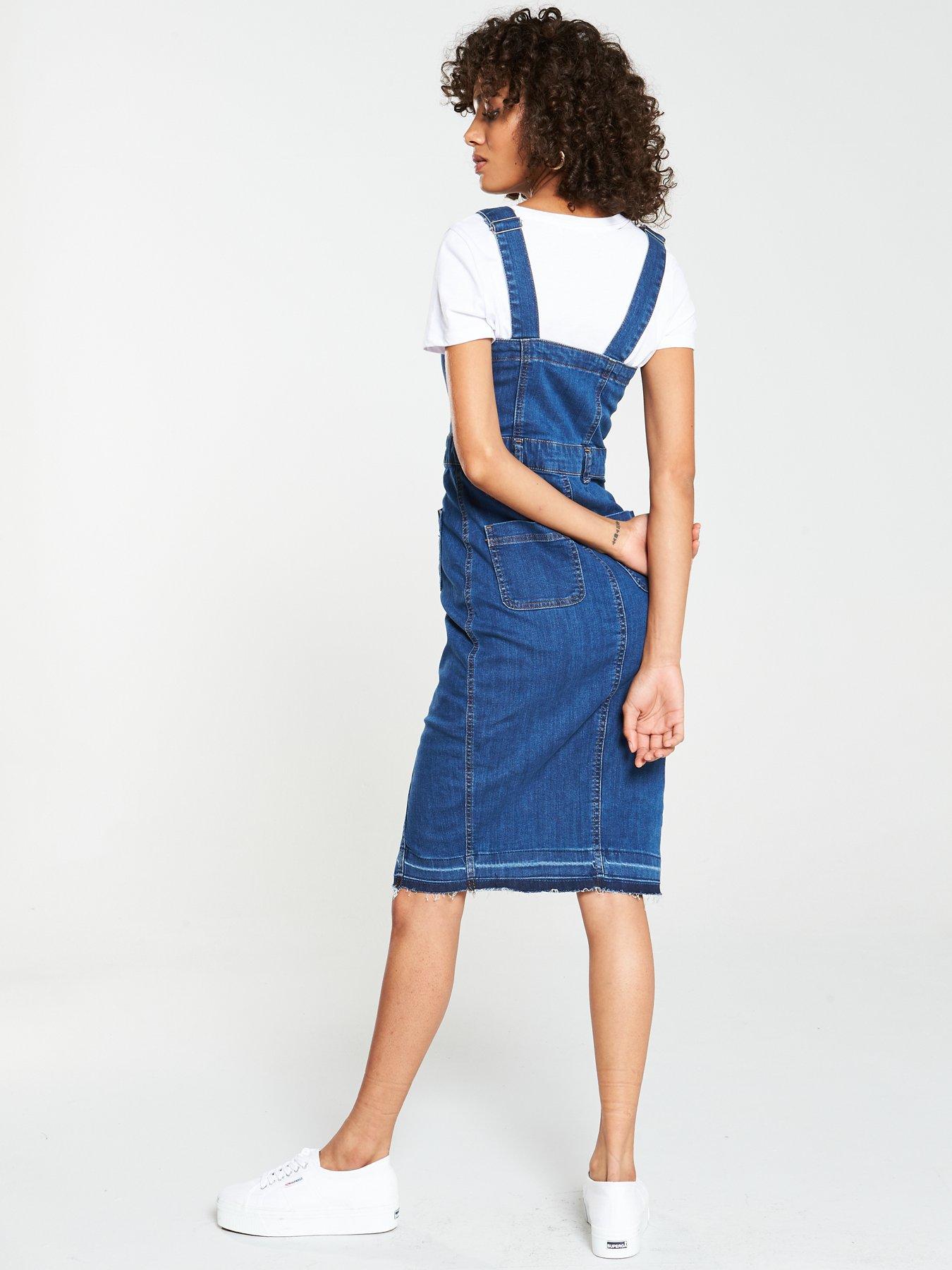 v by very denim dress