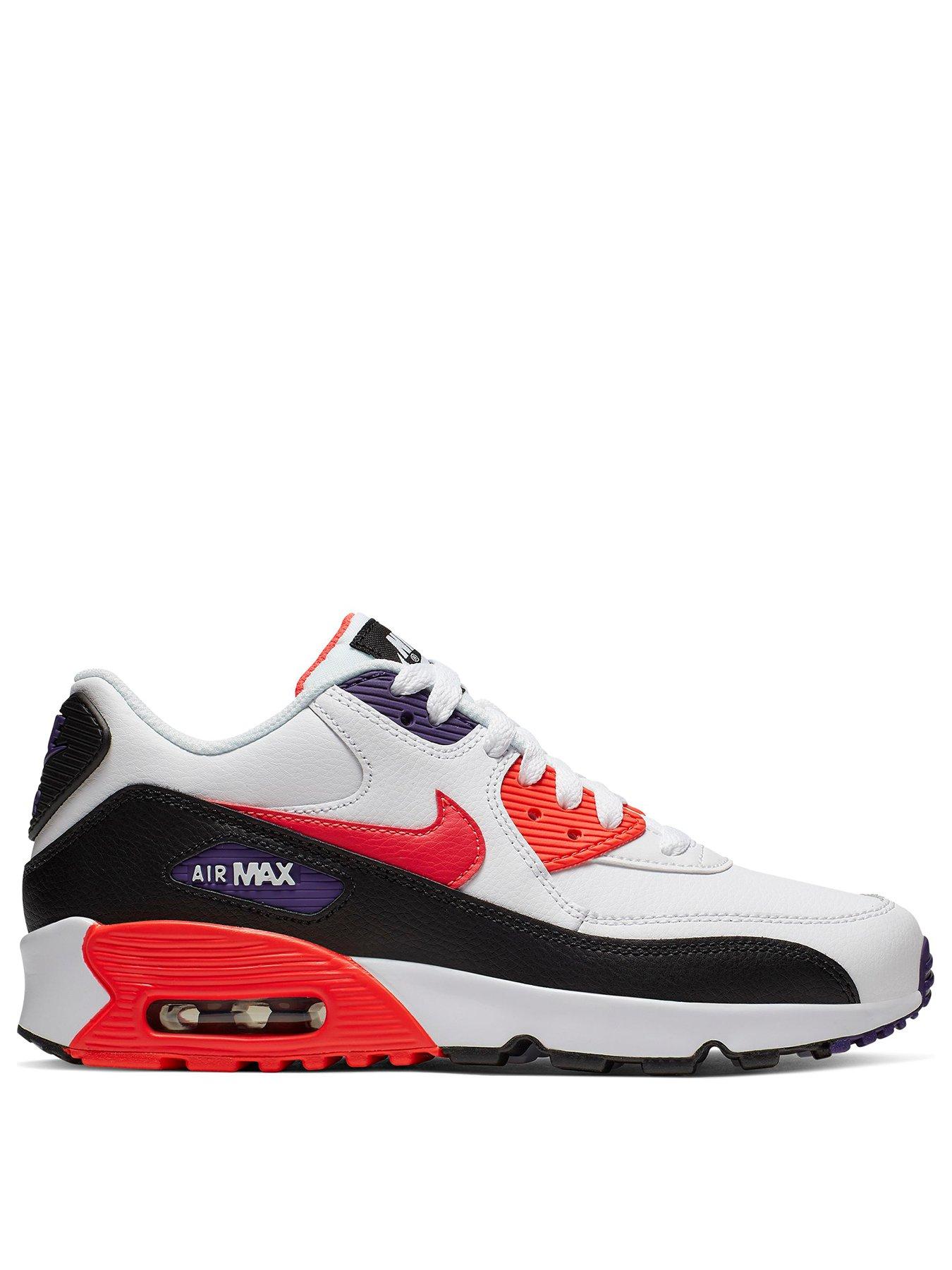 Nike Air Max 90 Leder Damen trainning Schuhe weiß pink 56 Nike Air Max 90 Leder Damen trainning Schuhe weiß pink 56
